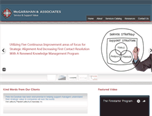 Tablet Screenshot of mcgarahan.com